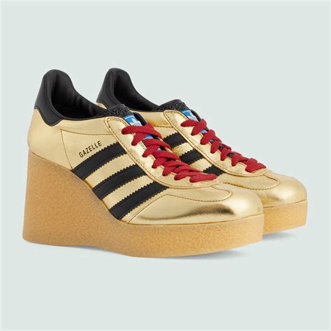 gucci adidas sneaker|Gucci Adidas platform sneakers.